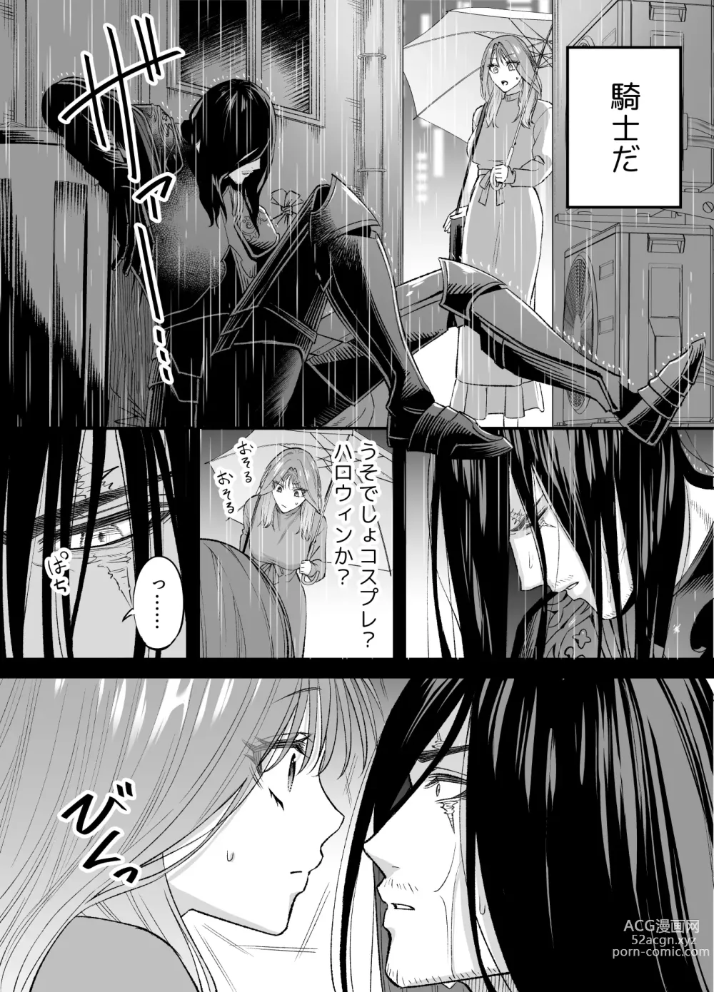 Page 13 of doujinshi NIGHT & DAY 拾った逆トリ騎士が“雄”になるまで