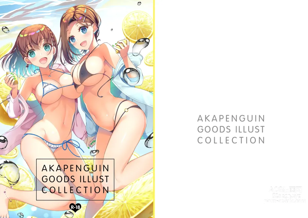 Page 1 of doujinshi AKAPENGUIN GOODS ILLUST COLLECTION