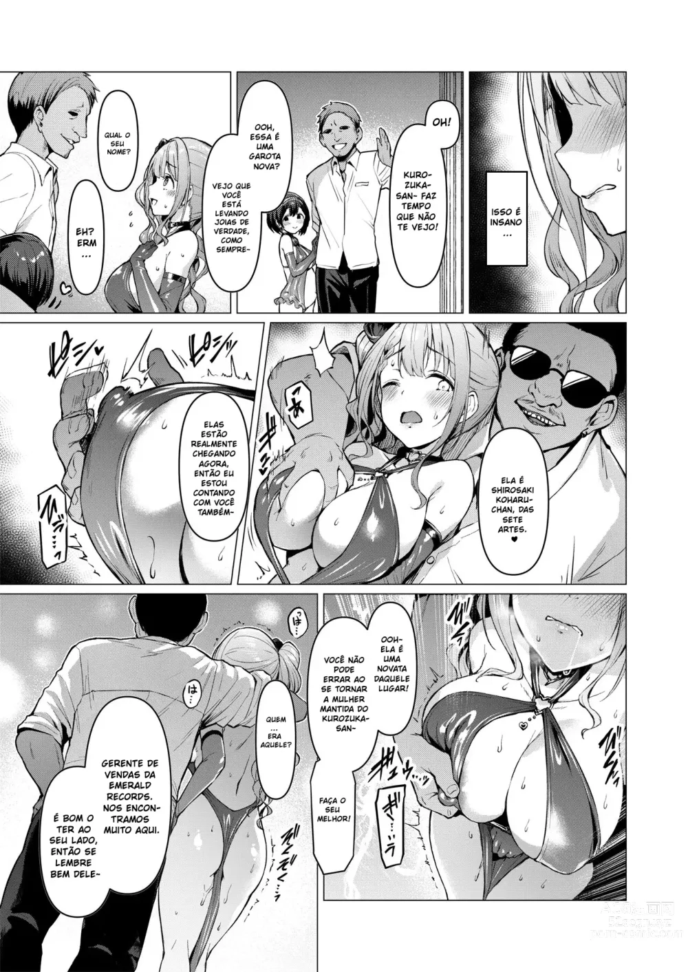 Page 20 of doujinshi Kegareboshi Aka ~Yume to Joyoku ni Yureru Idol, Shirosaki Koharu~