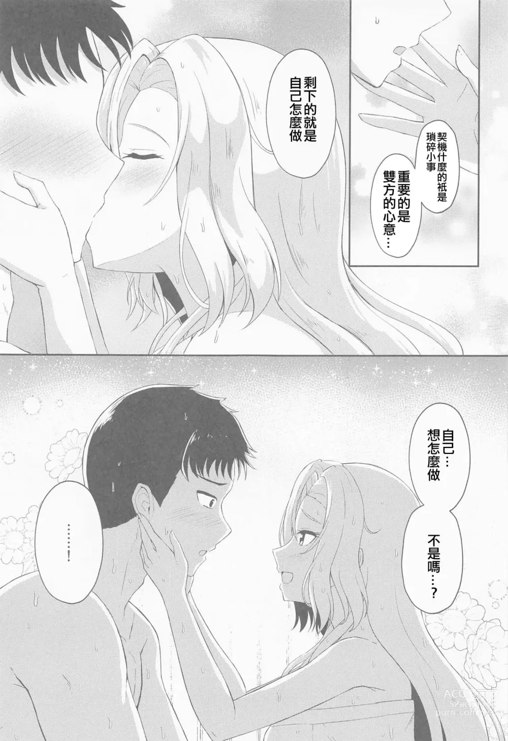 Page 8 of doujinshi Koi suru Hishokan Hornet - The secretary ship in love, Hornet