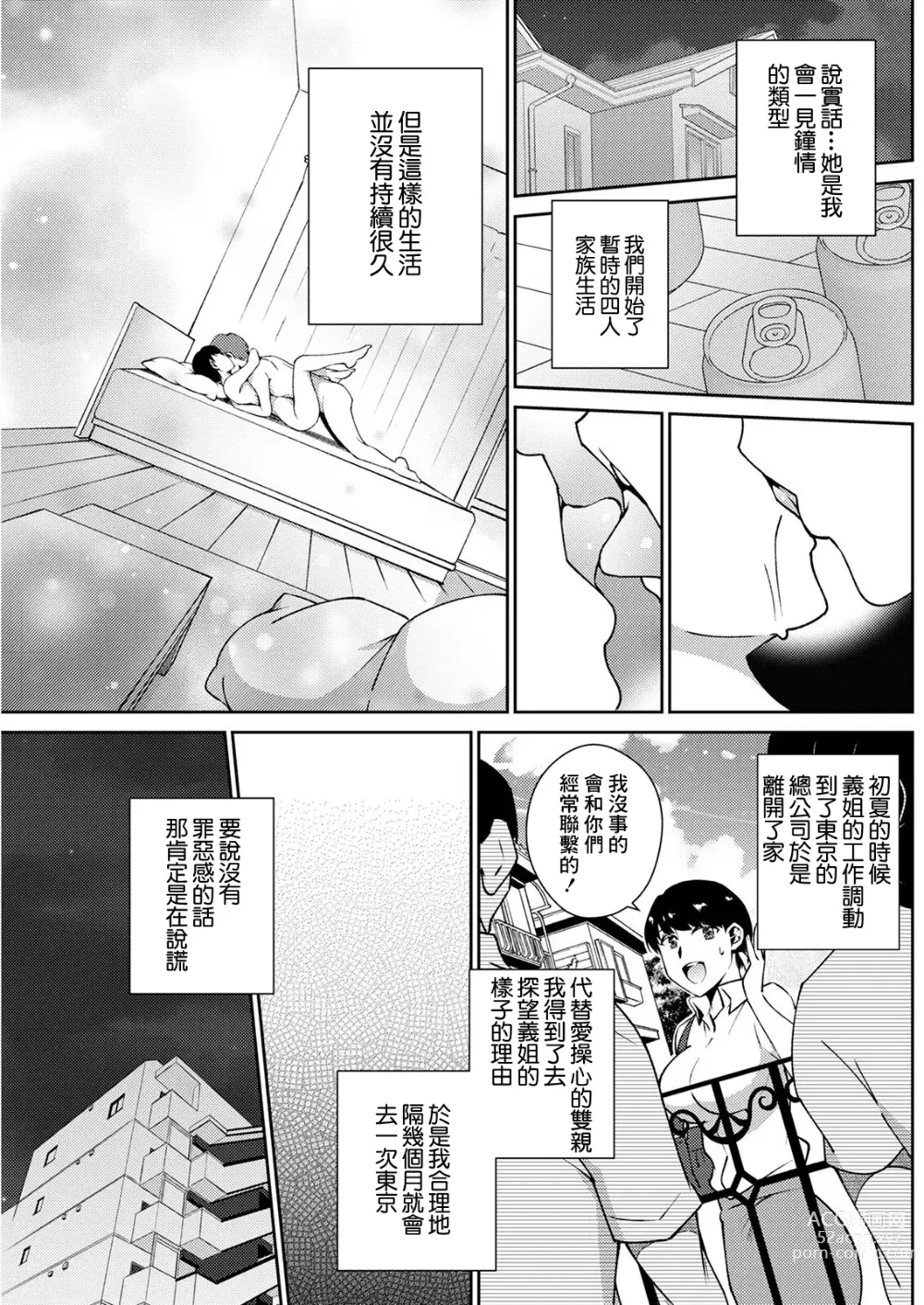 Page 9 of manga Ao ni Oboreru