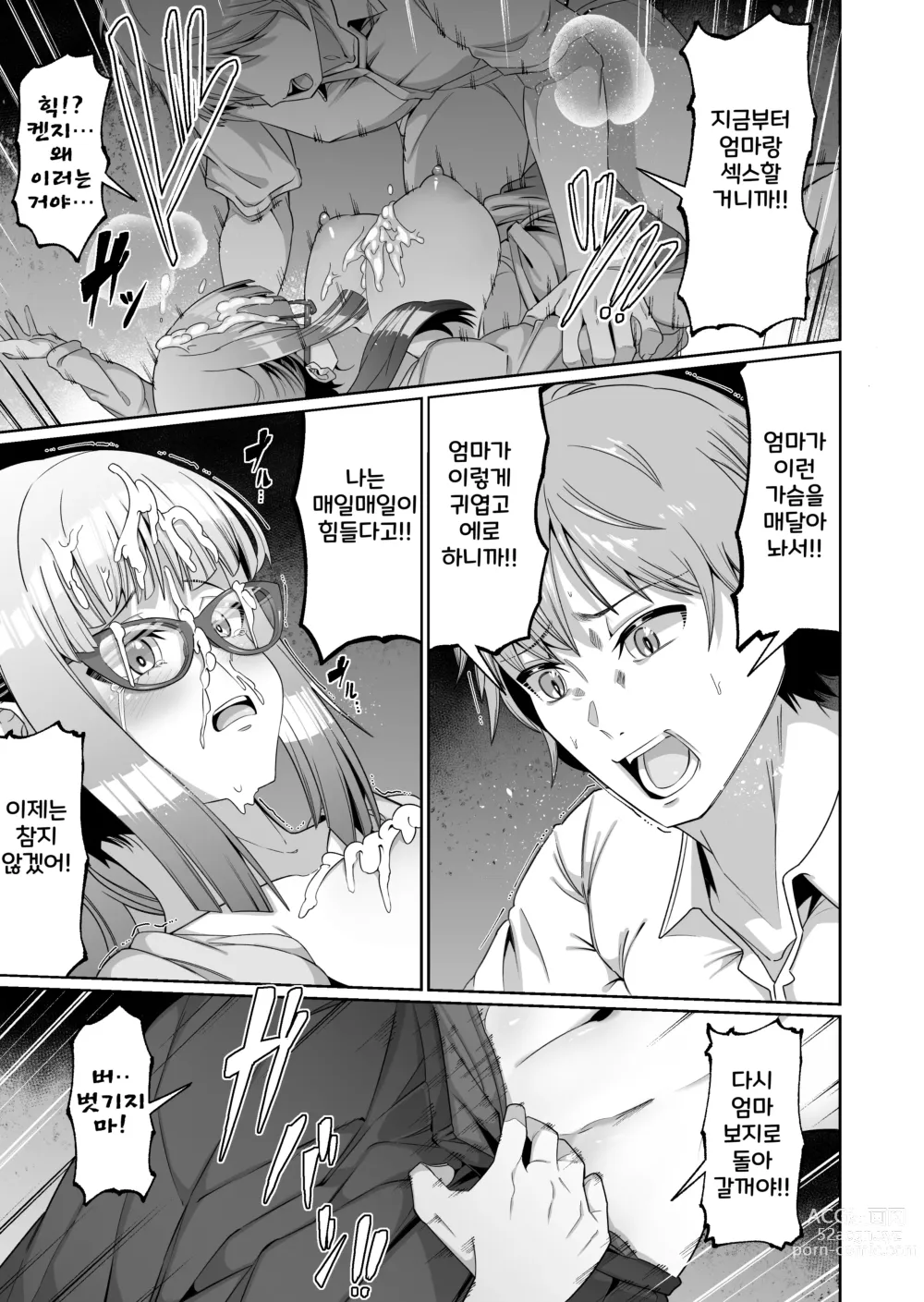 Page 19 of doujinshi Sukebe Body no Haha to Yokujou-suru Musuko (1) 엄마의 음란한 몸에 욕정하는 아들