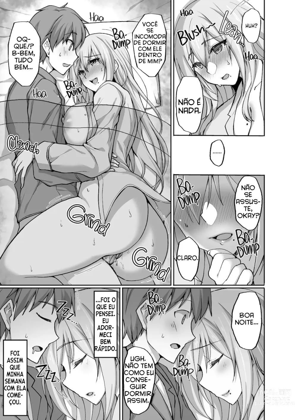 Page 10 of doujinshi Ecchi na Onee-san wa, Suki desu ka? 2 ~Tonari no Onee-san to Isshuukan Dousei Seikatsu Hen~ (decensored)