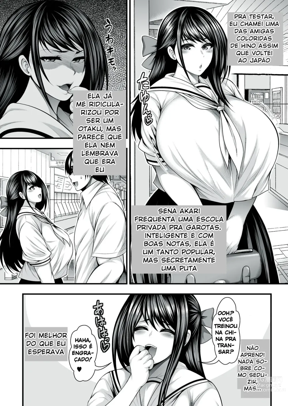 Page 14 of doujinshi InCha no Boku ga Suki na Ko ga DQN no Kanojo datta node Yarichin Shugyou Shite Netotte Yatta