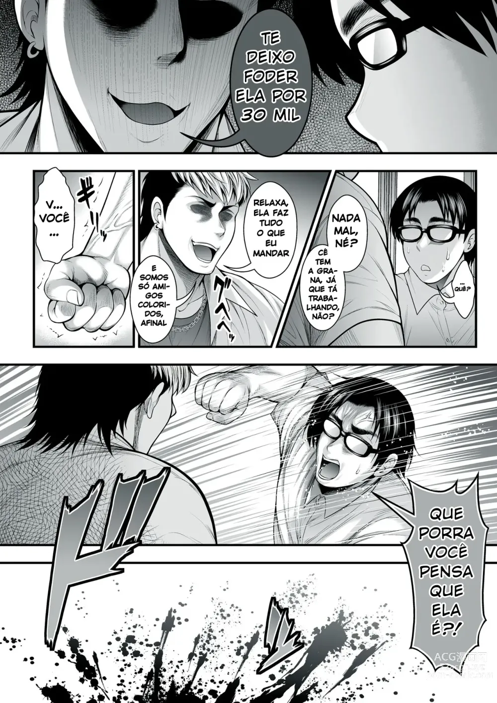 Page 10 of doujinshi InCha no Boku ga Suki na Ko ga DQN no Kanojo datta node Yarichin Shugyou Shite Netotte Yatta