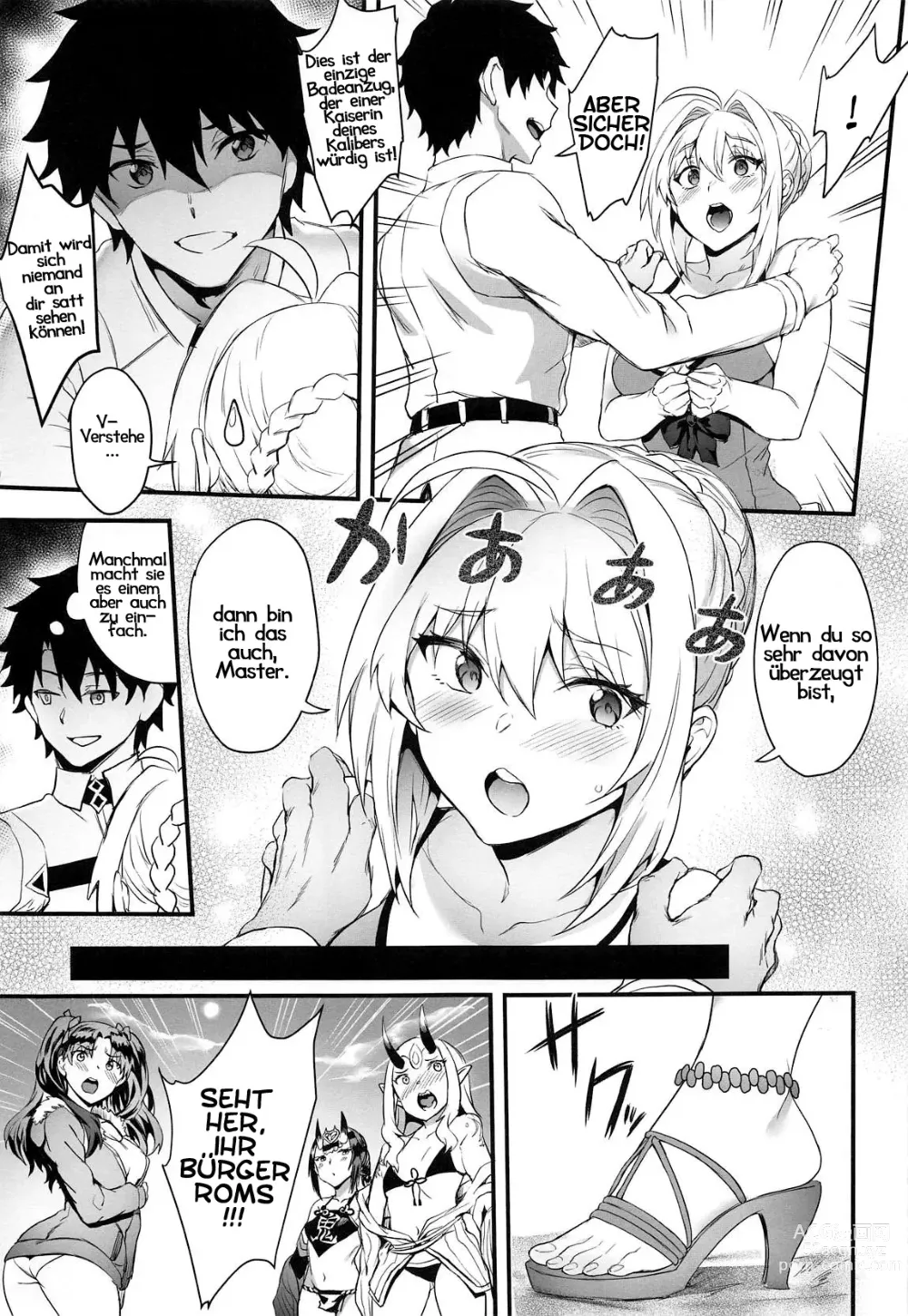 Page 4 of doujinshi Der Kaiserin neuer Badeanzug