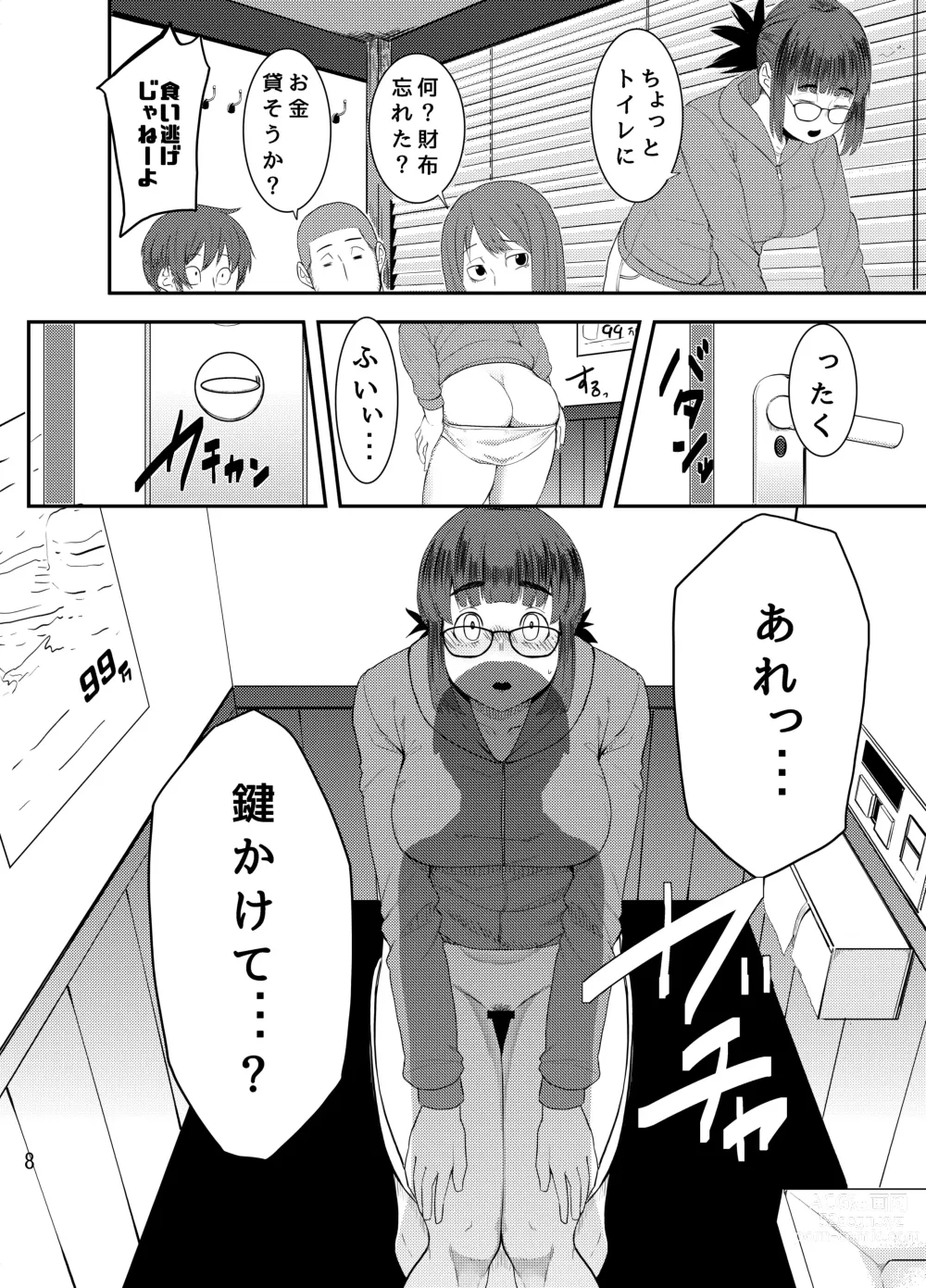 Page 9 of doujinshi Omanko Kashite yo Yoshizawa-san