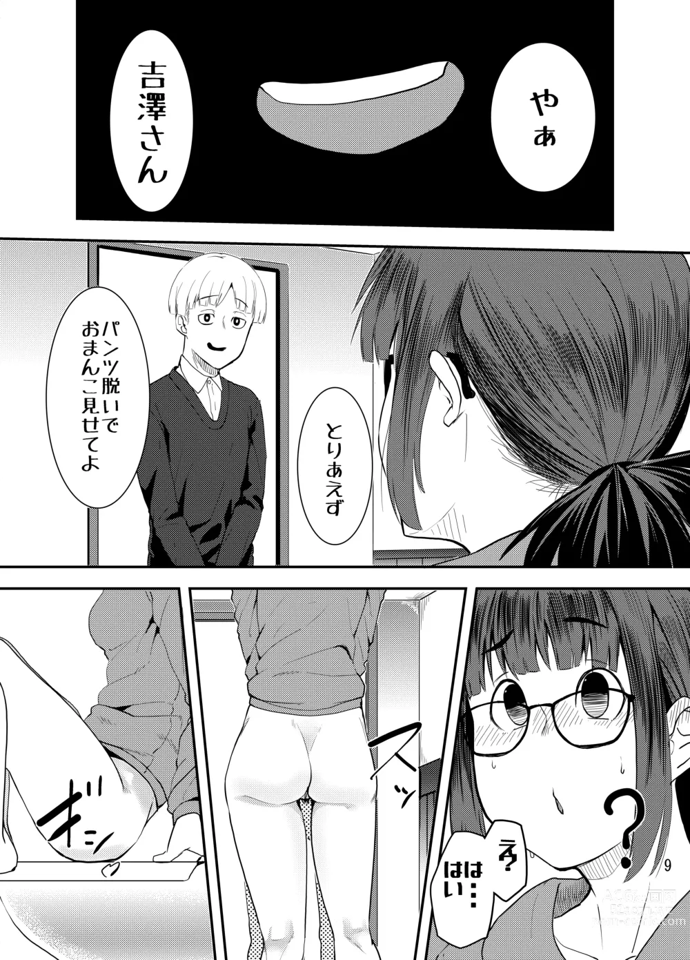 Page 10 of doujinshi Omanko Kashite yo Yoshizawa-san