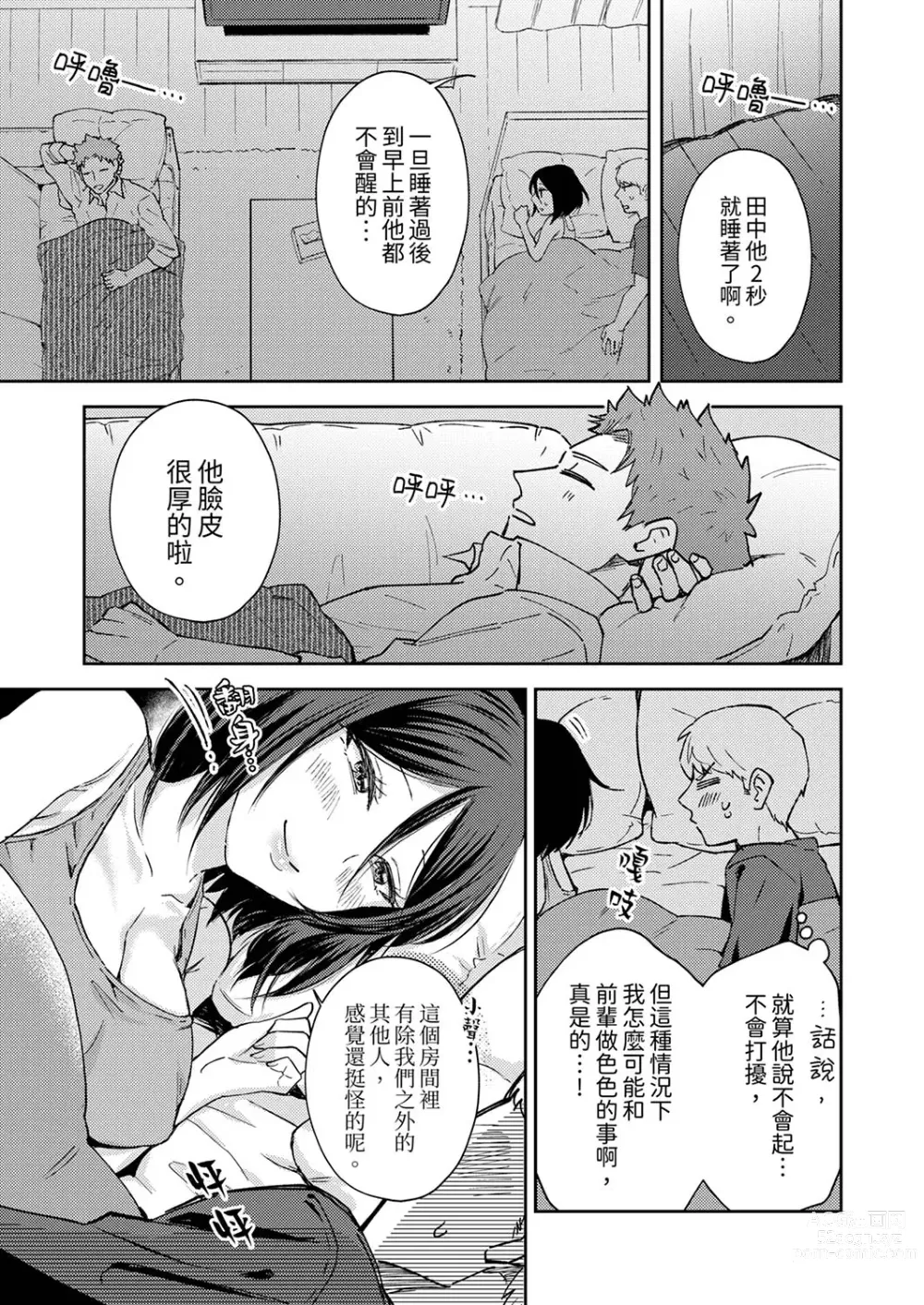 Page 121 of manga 今天也被上司逼近 Ch.1-6