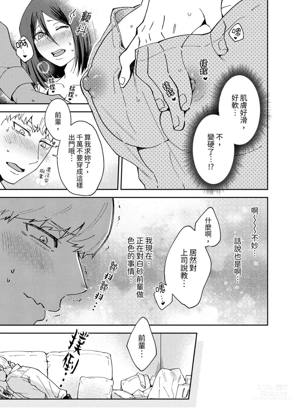 Page 23 of manga 今天也被上司逼近 Ch.1-6