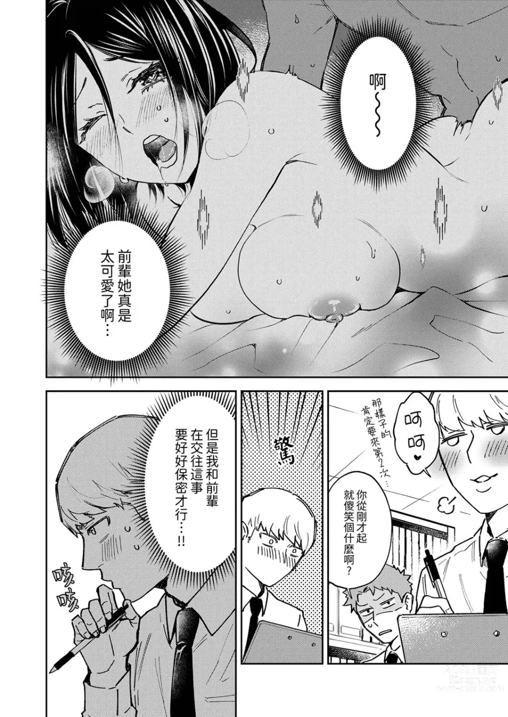 Page 60 of manga 今天也被上司逼近 Ch.1-6