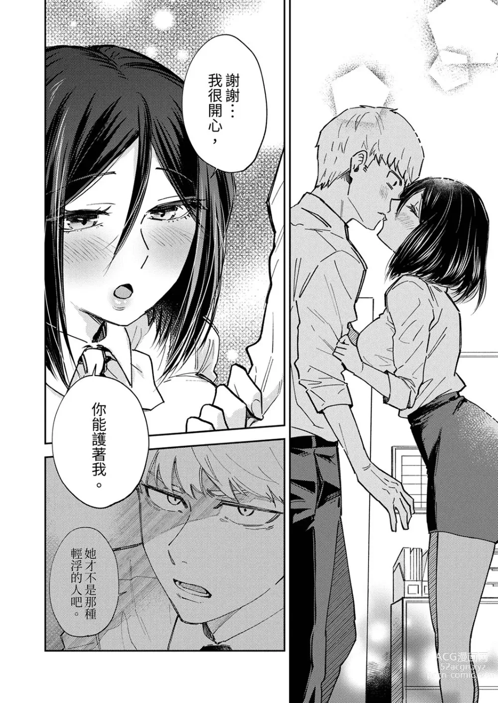 Page 72 of manga 今天也被上司逼近 Ch.1-6