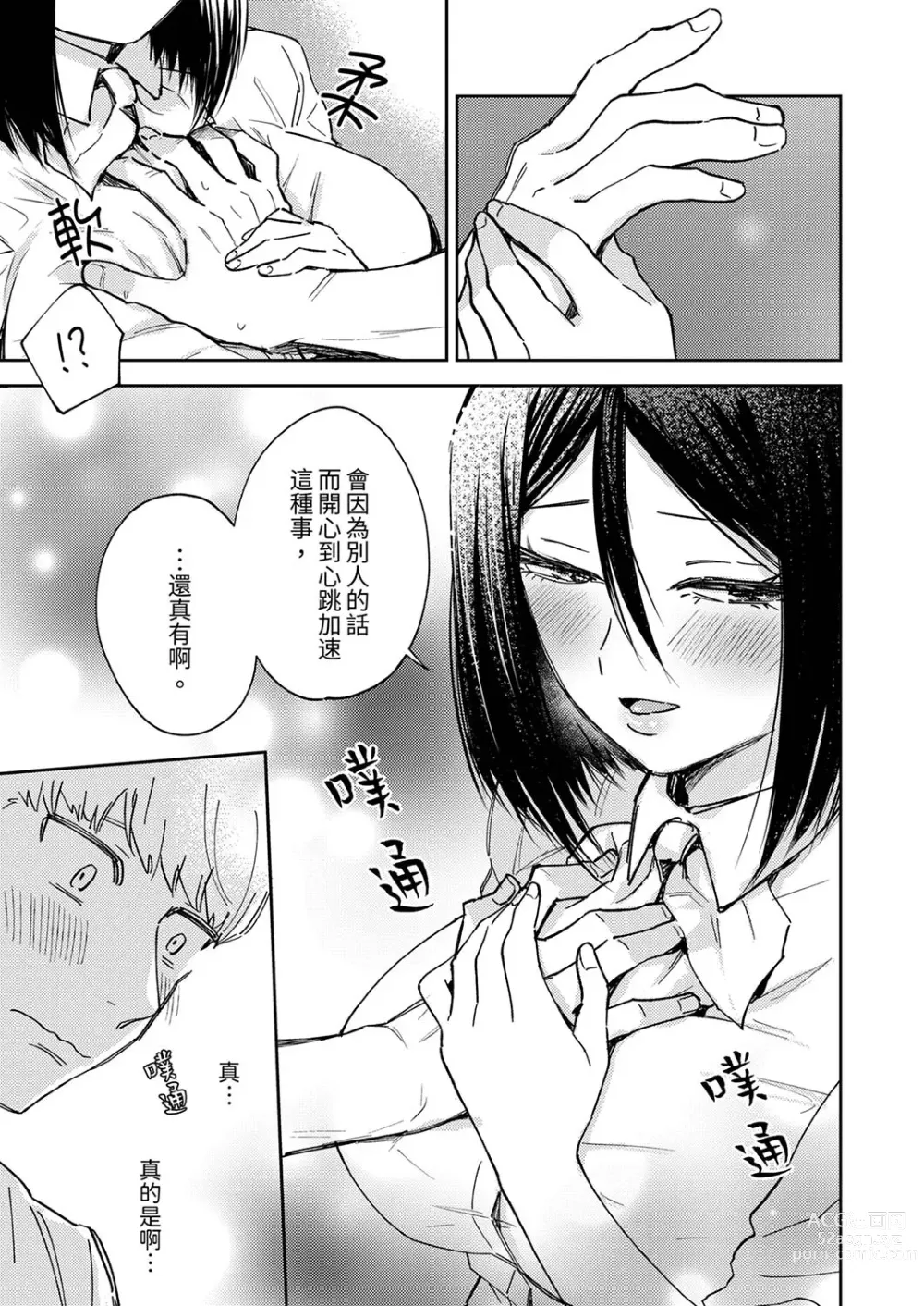 Page 73 of manga 今天也被上司逼近 Ch.1-6