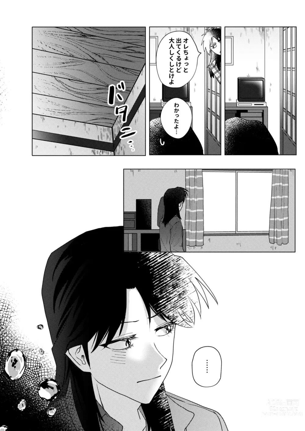 Page 10 of doujinshi TURN TO ME