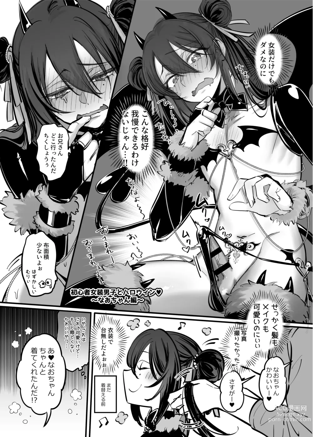 Page 24 of doujinshi Shoshinsha Josou Danshi ♂ to × × shite mita!