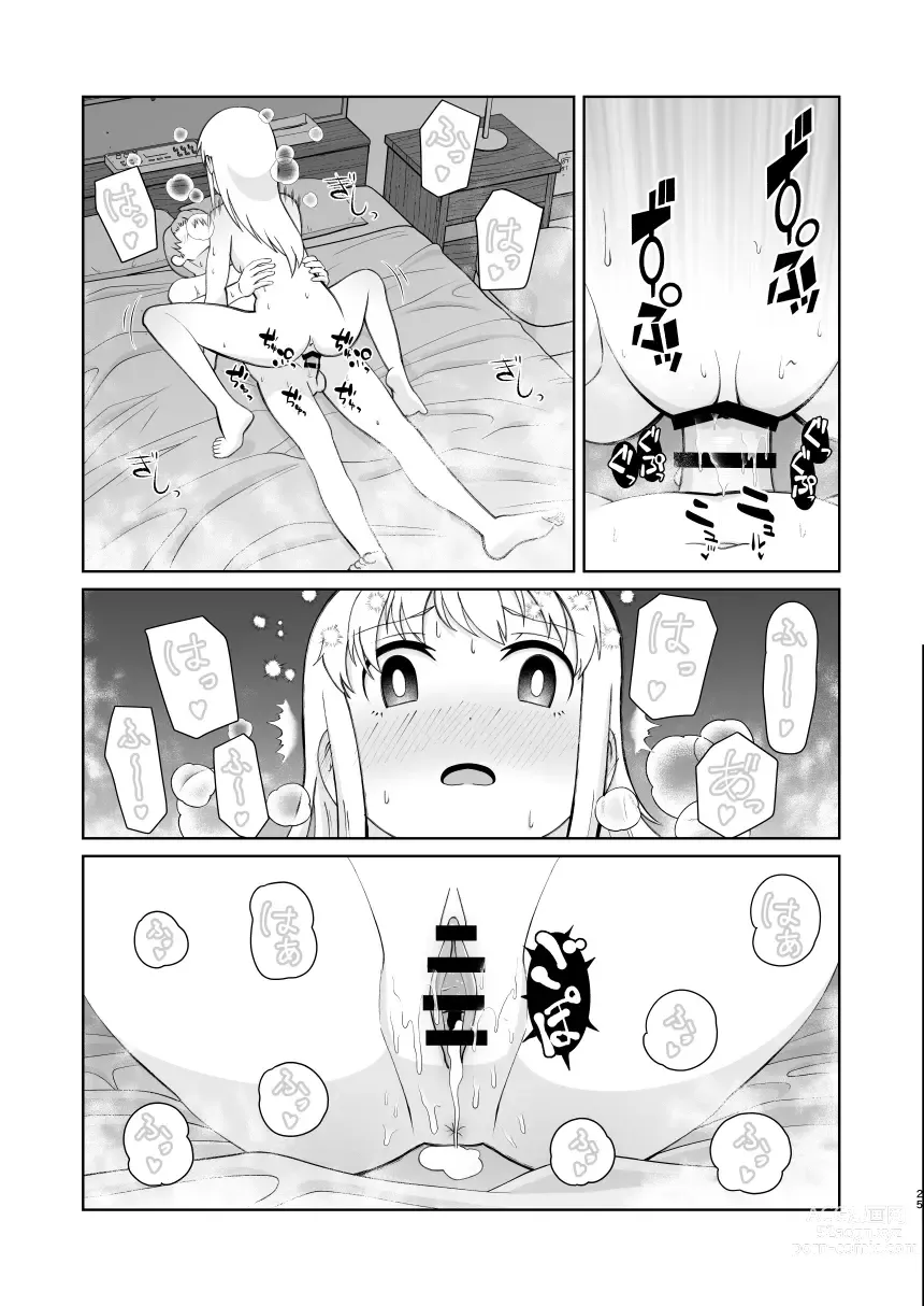 Page 25 of doujinshi Juken de Joukyou Shita Imouto to