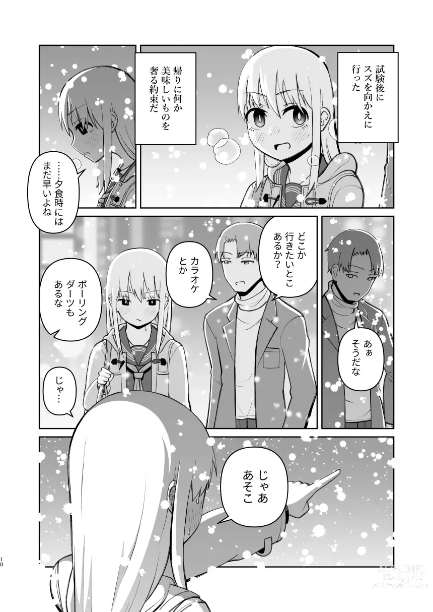 Page 10 of doujinshi Juken de Joukyou Shita Imouto to