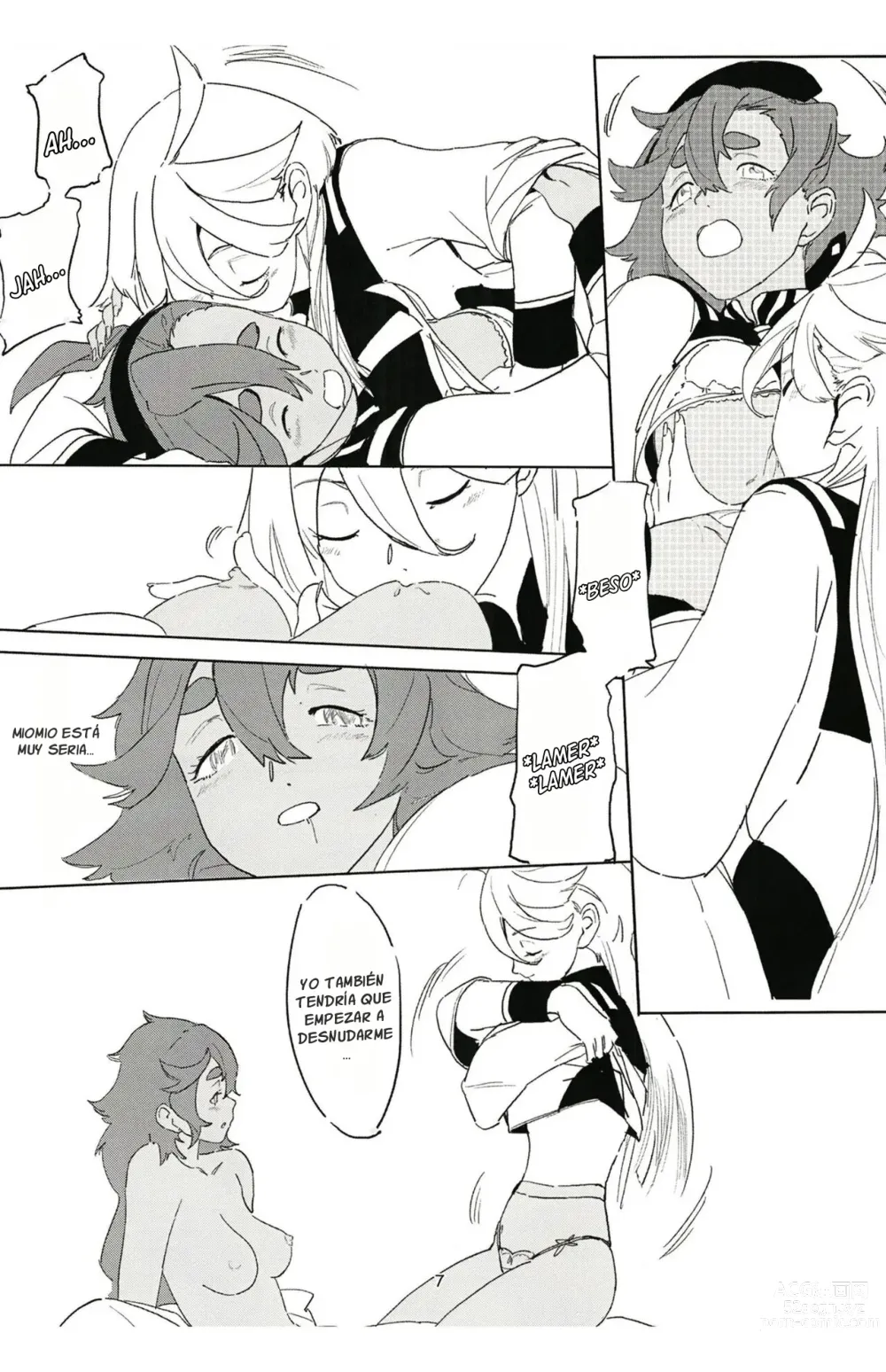 Page 6 of doujinshi SuleMio no Cafe au Lait