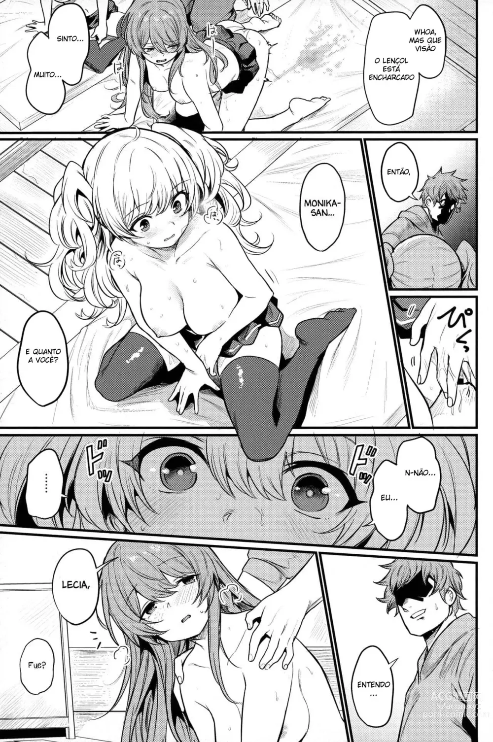 Page 12 of doujinshi Chitsujo Hustle!