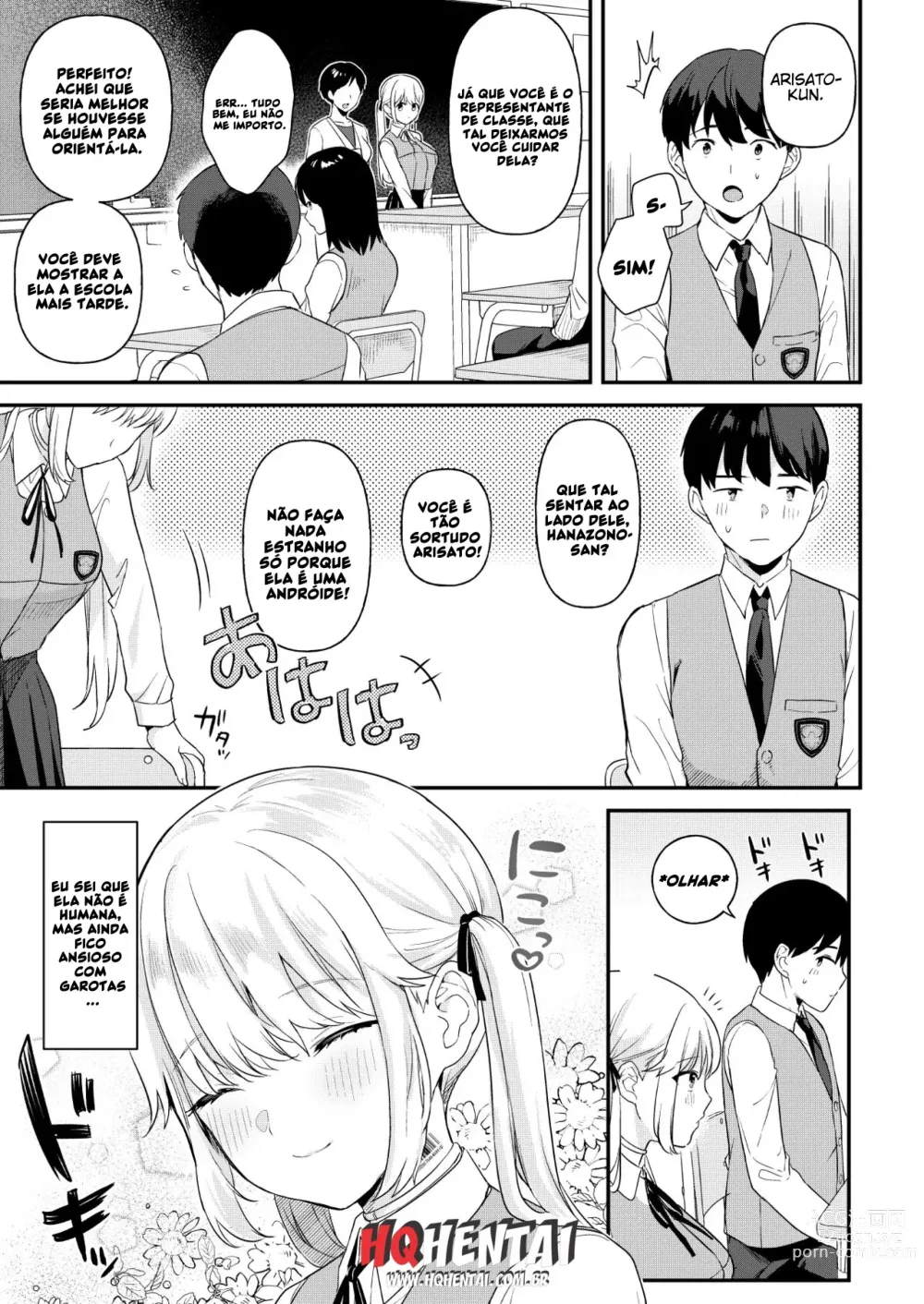 Page 4 of doujinshi Doll Muchi na Jinzou Otome-tachi -Eve Hen-