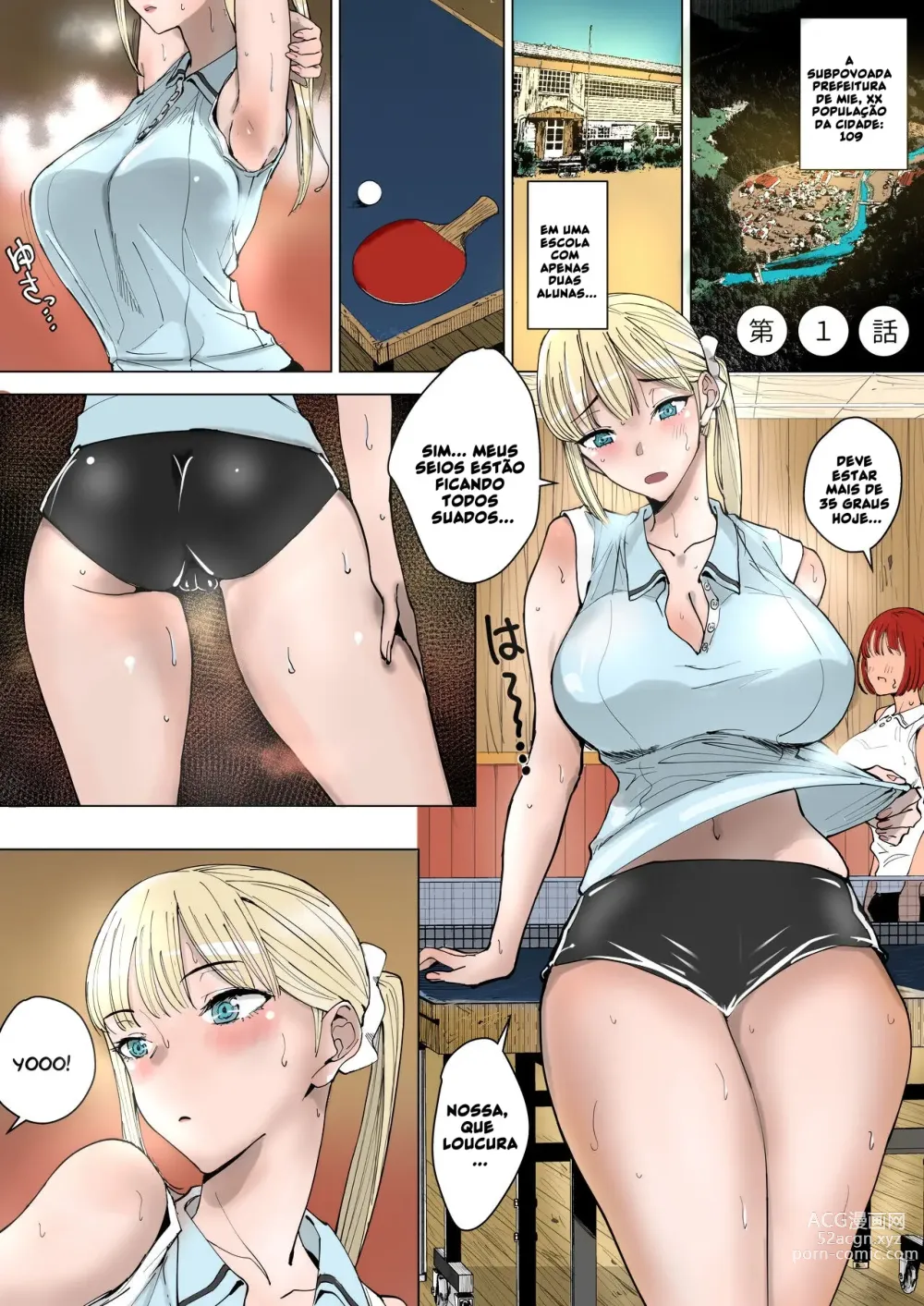 Page 2 of doujinshi Ecchi na Fuushuu ga Aru Kaso Shuuraku no Ohanashi (decensored)