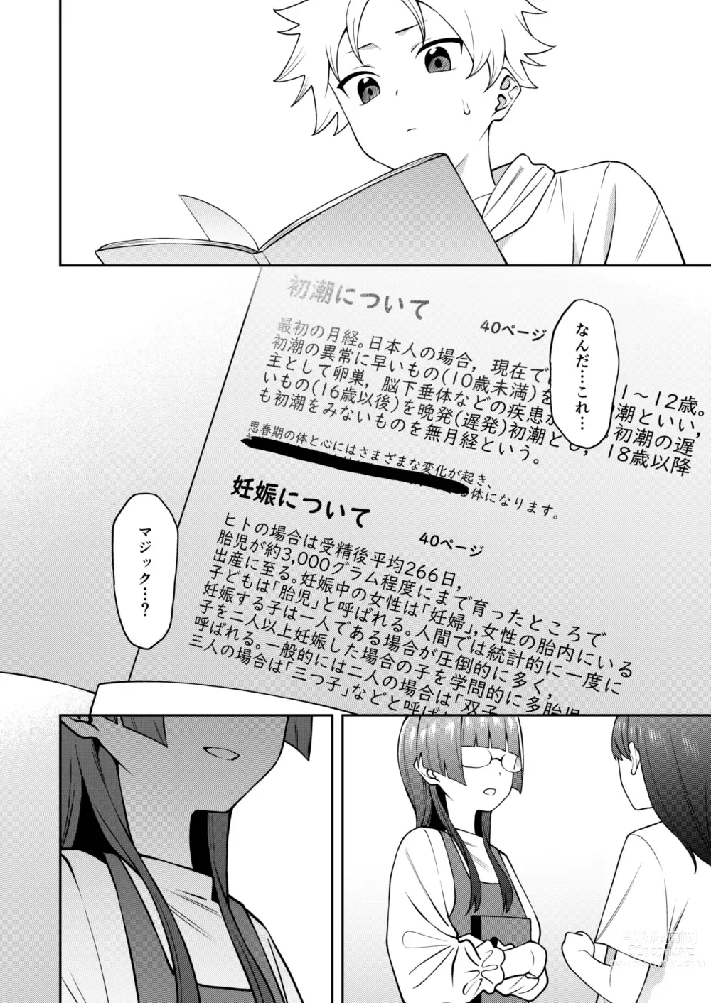 Page 29 of doujinshi Sumire-chan ha atama ga ii.