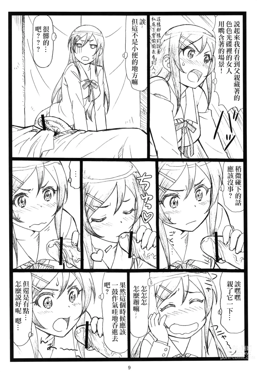 Page 8 of doujinshi Maji Tenshi Sugiru Ayase-tan ga Ore no Heya de H na Koto o Suru Hazu ga Nai!!