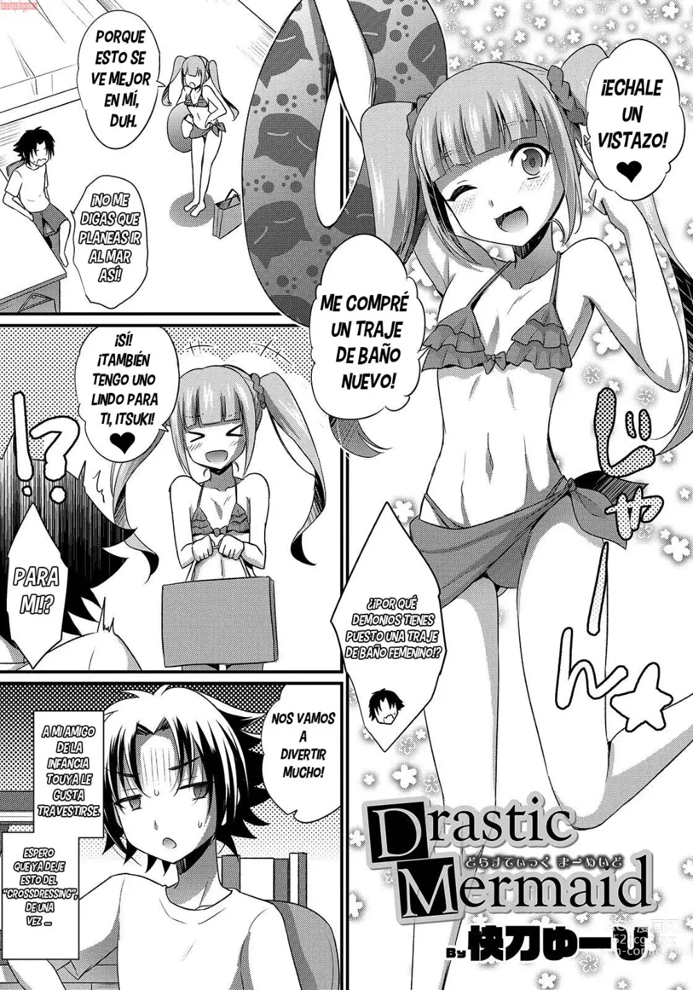 Page 1 of manga Drastic Mermaid