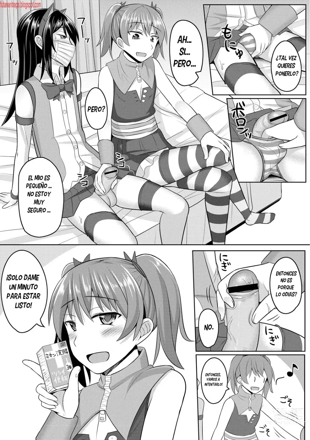 Page 19 of manga Cosplay Otokonoko-tachi ~ Ushiro no Ana ni Iretai Kankei Ch. 1 Mio-chan no Josou Cos H Haishin Beya