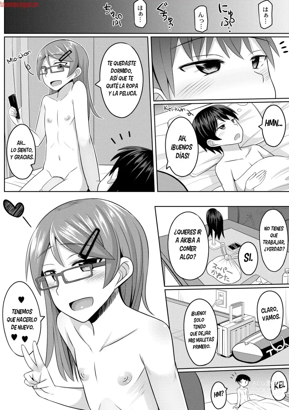 Page 26 of manga Cosplay Otokonoko-tachi ~ Ushiro no Ana ni Iretai Kankei Ch. 1 Mio-chan no Josou Cos H Haishin Beya