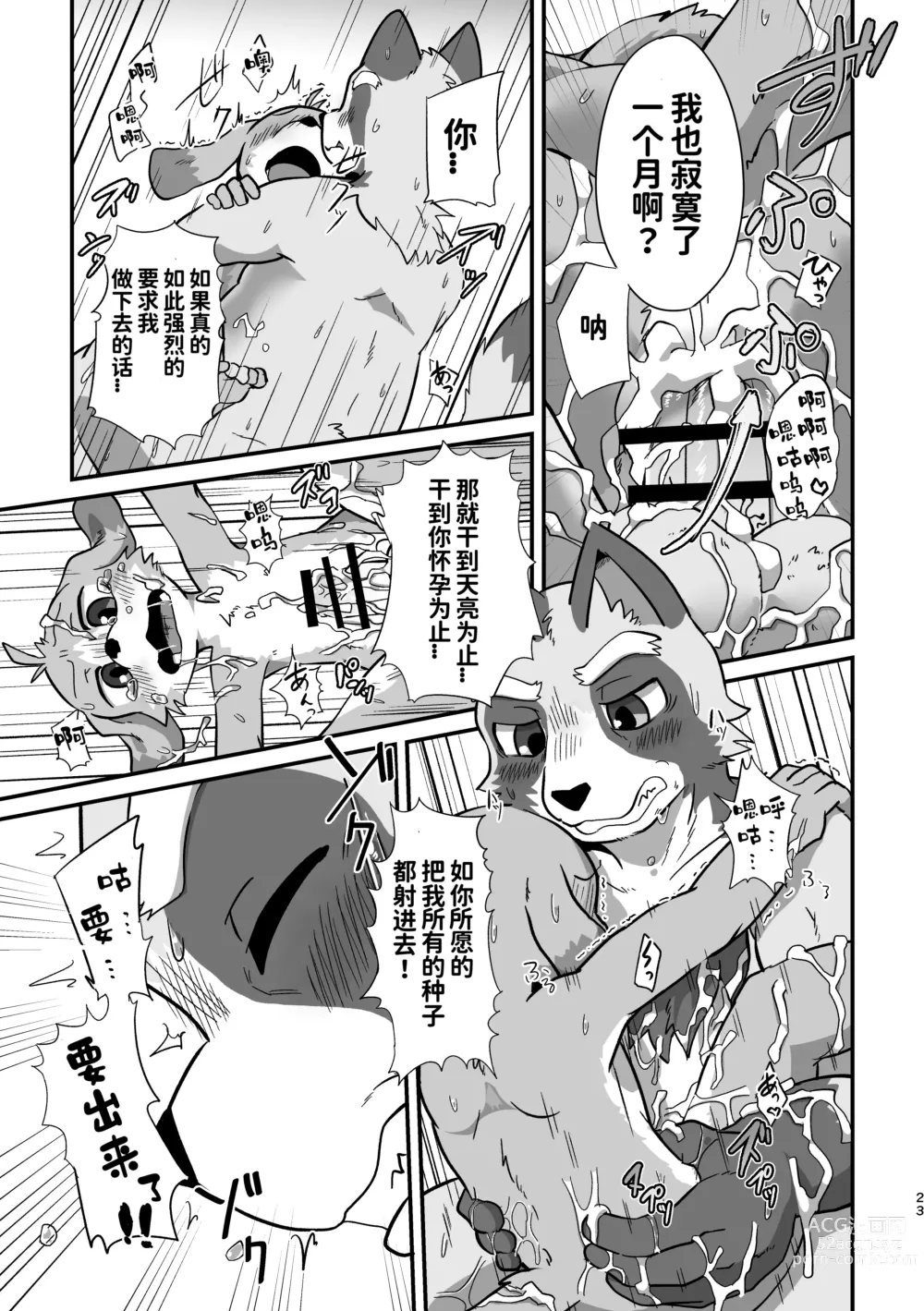 Page 22 of doujinshi 黑夜终会破晓