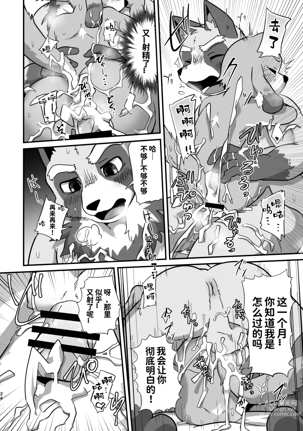 Page 23 of doujinshi 黑夜终会破晓