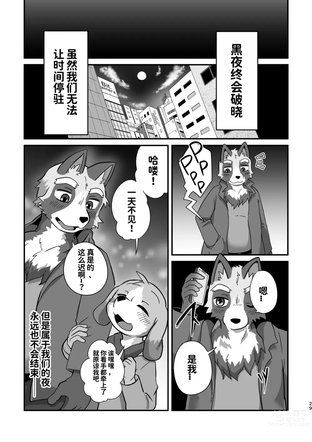 Page 28 of doujinshi 黑夜终会破晓