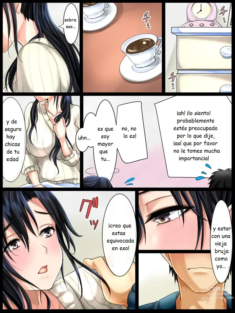 Page 8 of doujinshi Jimi na Toshiue Josei wa Jibun no Miryoku o Wakatteinai