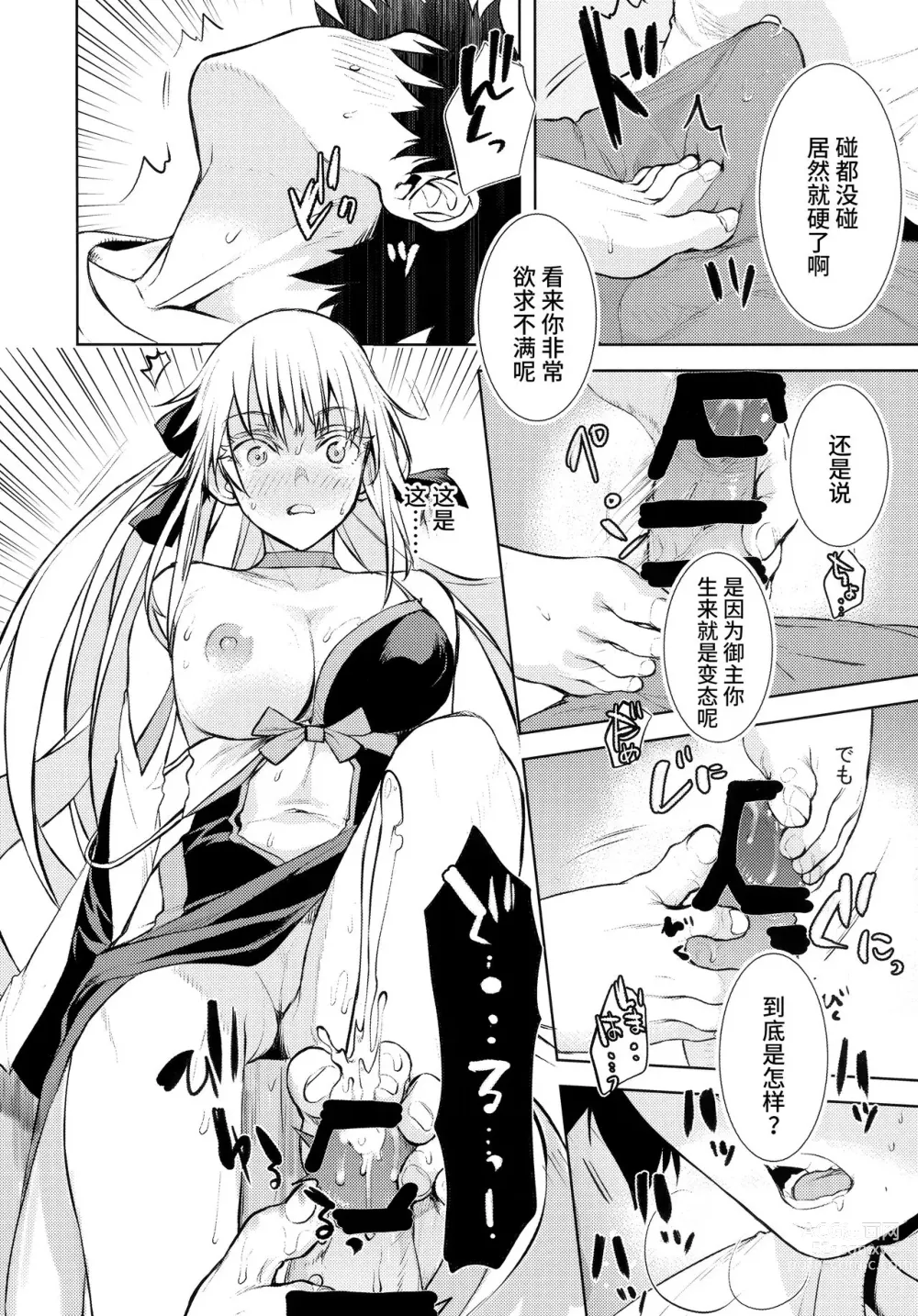 Page 8 of doujinshi Joouheika no Seiteki Shinan