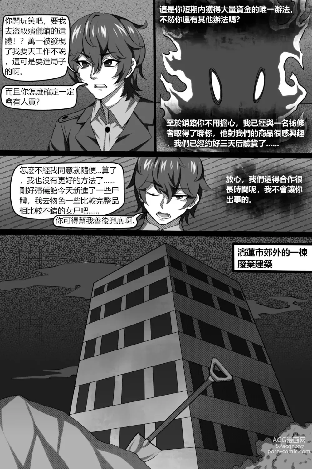 Page 6 of doujinshi Bin Lian City Stories Chapter 4：dark deals