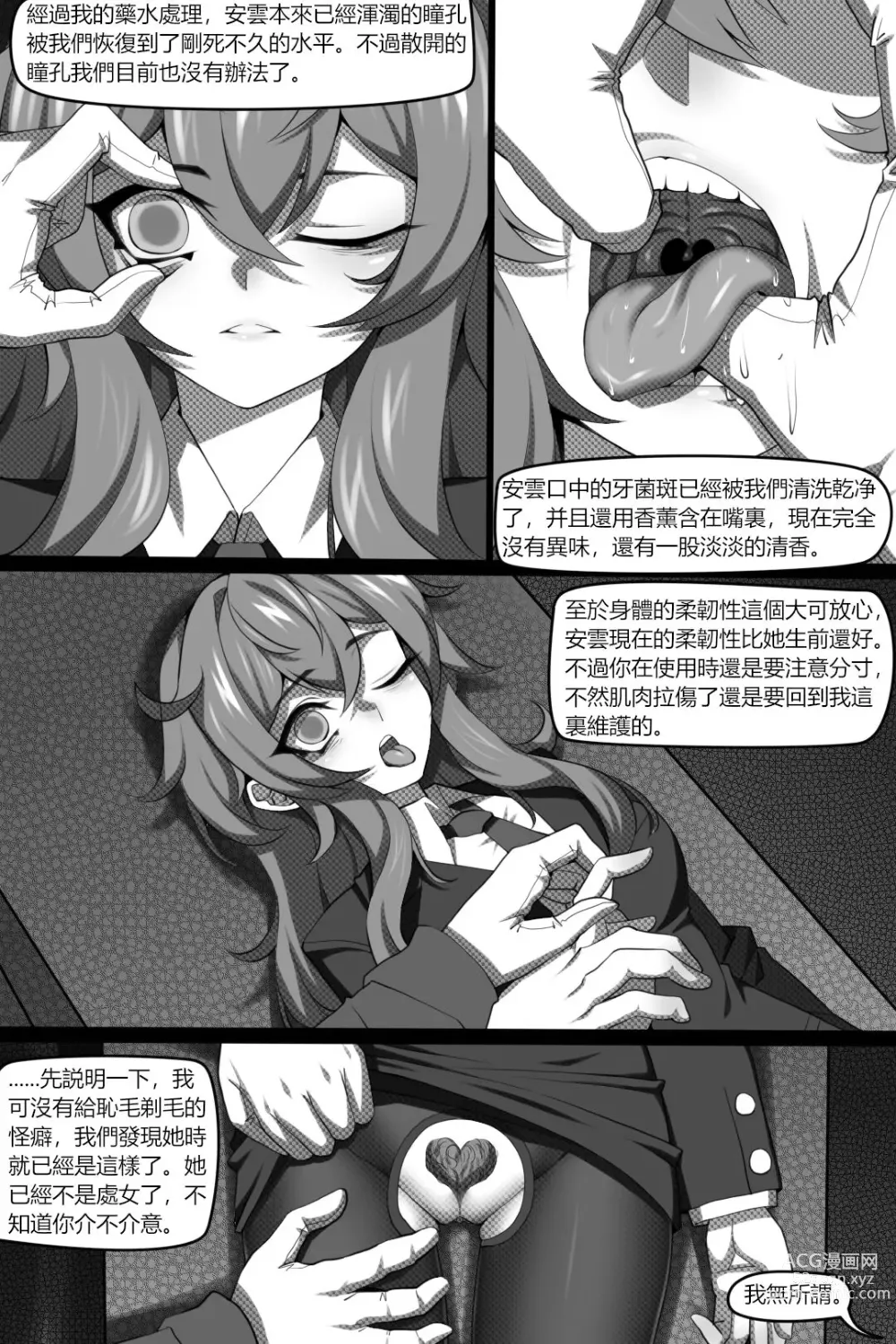 Page 10 of doujinshi Bin Lian City Stories Chapter 4：dark deals