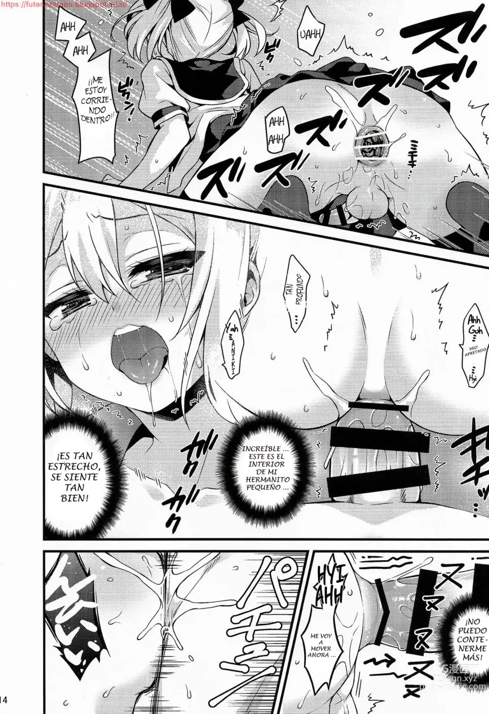 Page 13 of doujinshi Kawaii Otouto wa Onii-chan no Tame ni Imouto ni Narubeki!