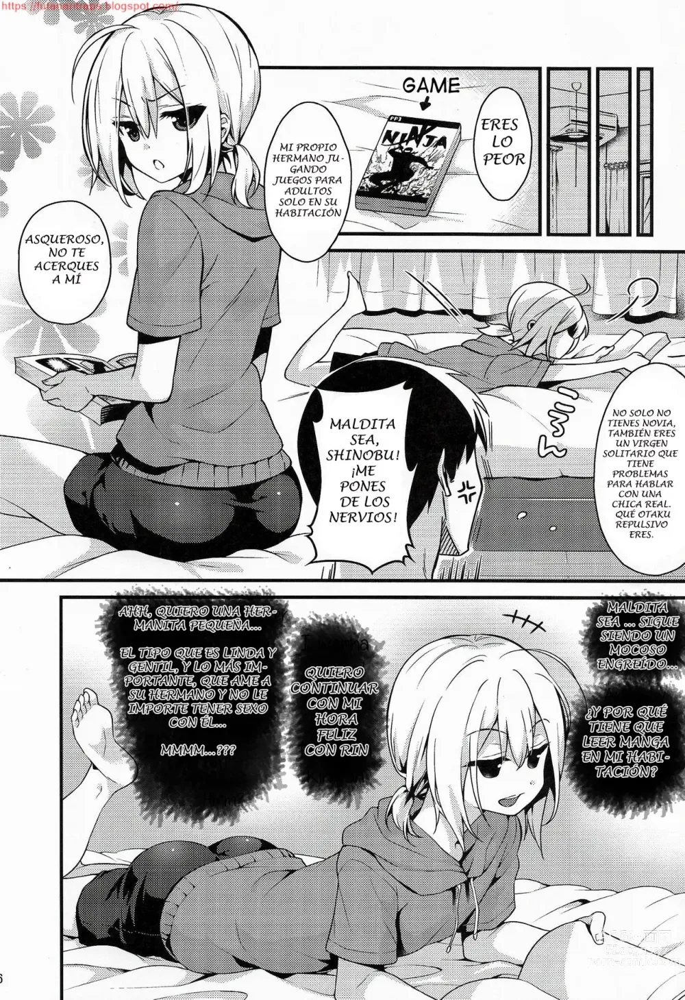 Page 5 of doujinshi Kawaii Otouto wa Onii-chan no Tame ni Imouto ni Narubeki!