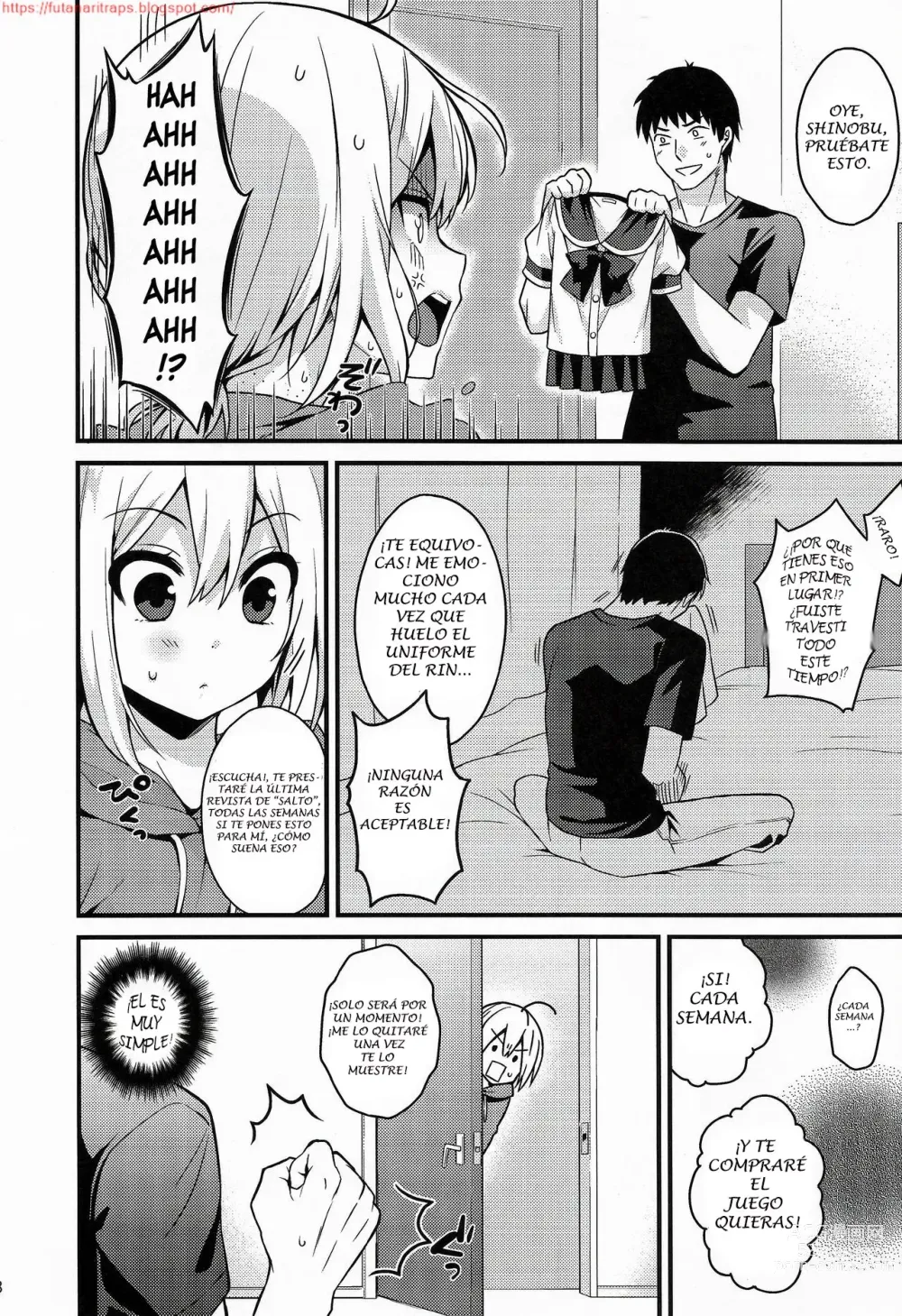 Page 7 of doujinshi Kawaii Otouto wa Onii-chan no Tame ni Imouto ni Narubeki!