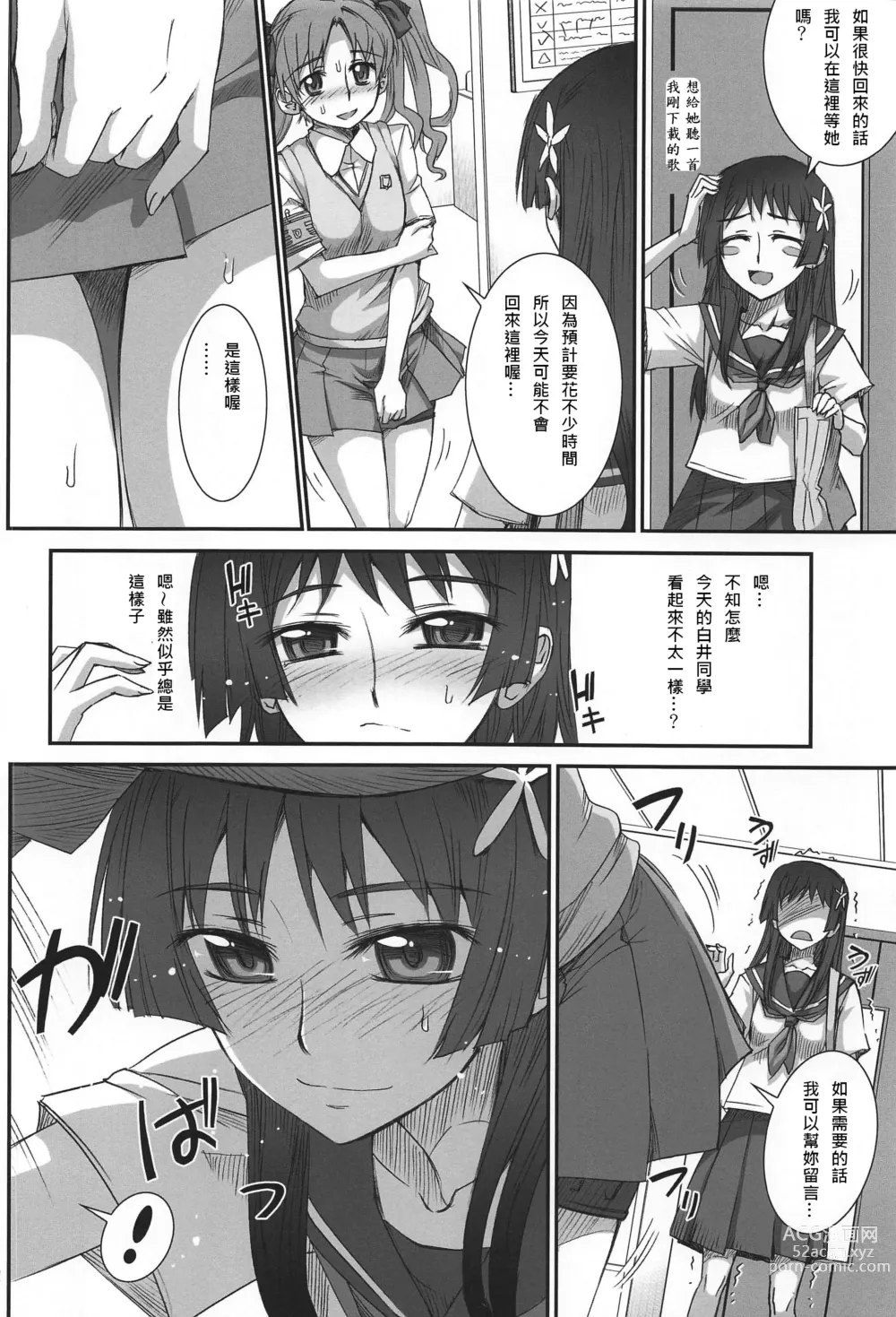 Page 13 of doujinshi Toaru Kuroko no Choudendou Pantsu