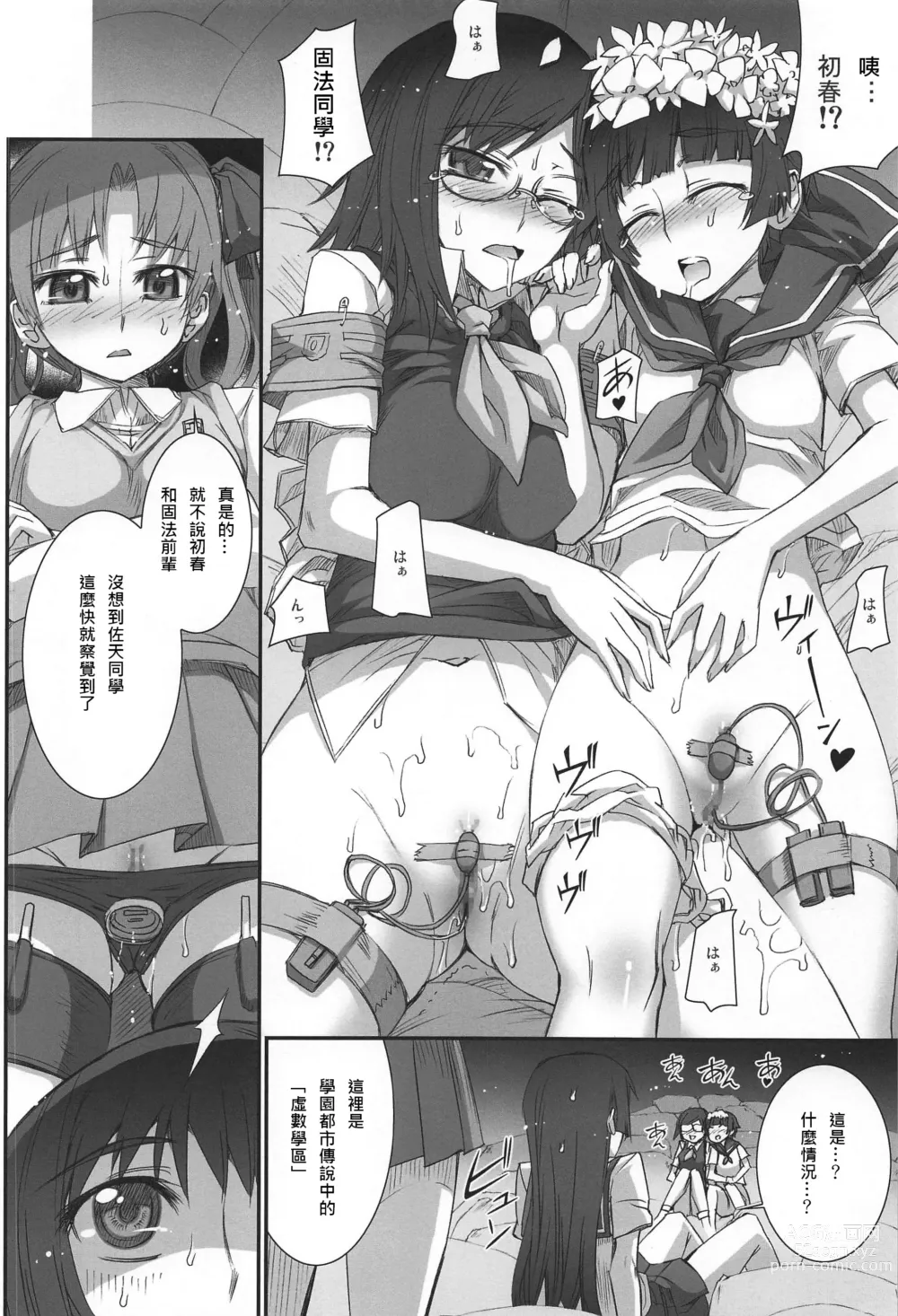 Page 15 of doujinshi Toaru Kuroko no Choudendou Pantsu