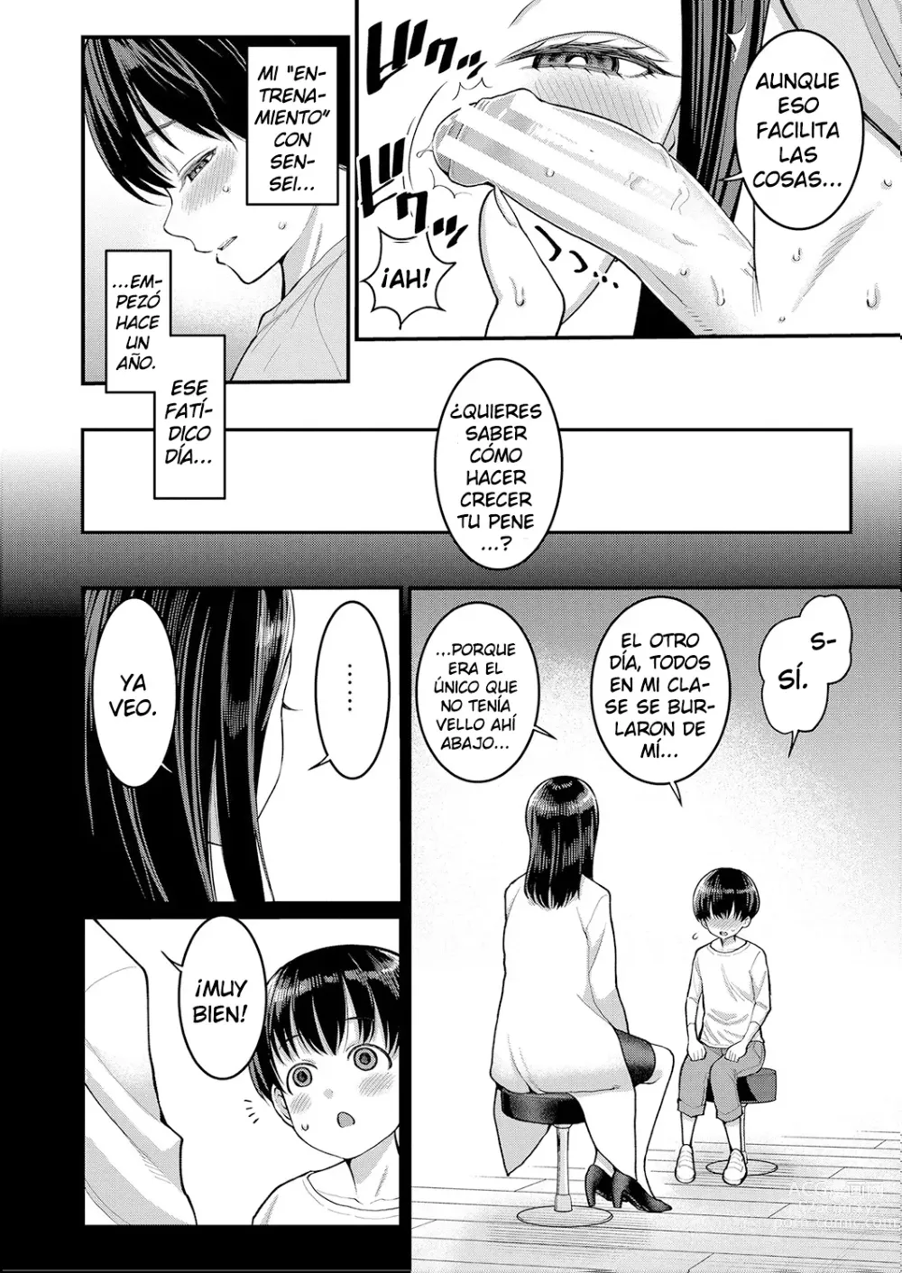 Page 7 of manga Shiori-Sensei, Colección de la enfermera nodriza