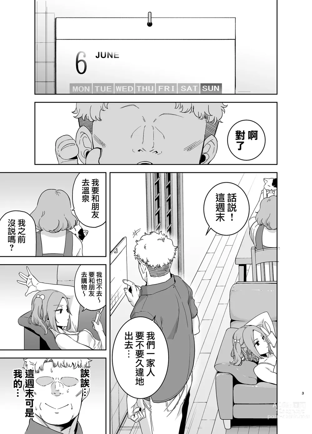 Page 2 of manga 聖華女学院高等部公認竿おじさん 3