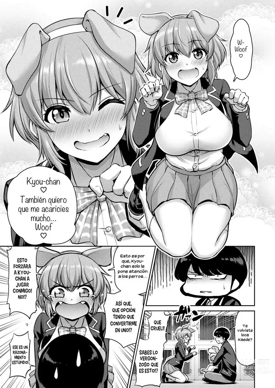 Page 5 of doujinshi Kamatte! Wanwan Girl