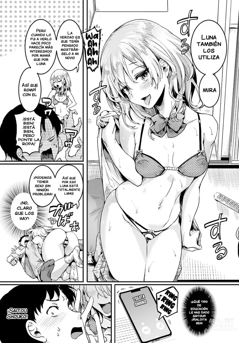 Page 10 of manga Mama to kanojo to boku no anonatsu Zenpen