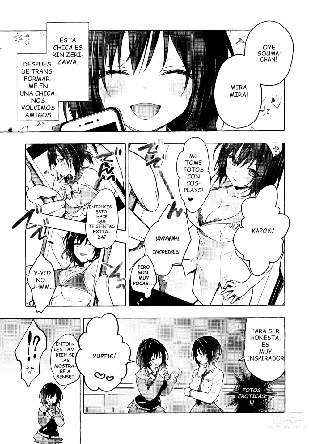 Page 4 of doujinshi TS Akira-kun no Seiseikatsu 4