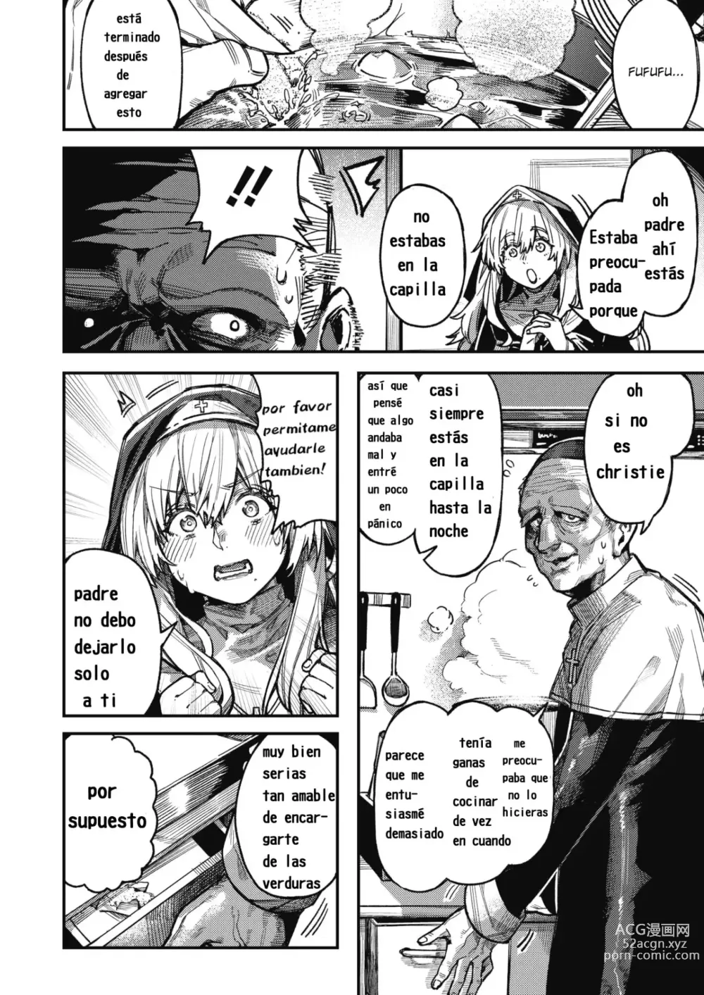 Page 2 of manga A Nun's Screams