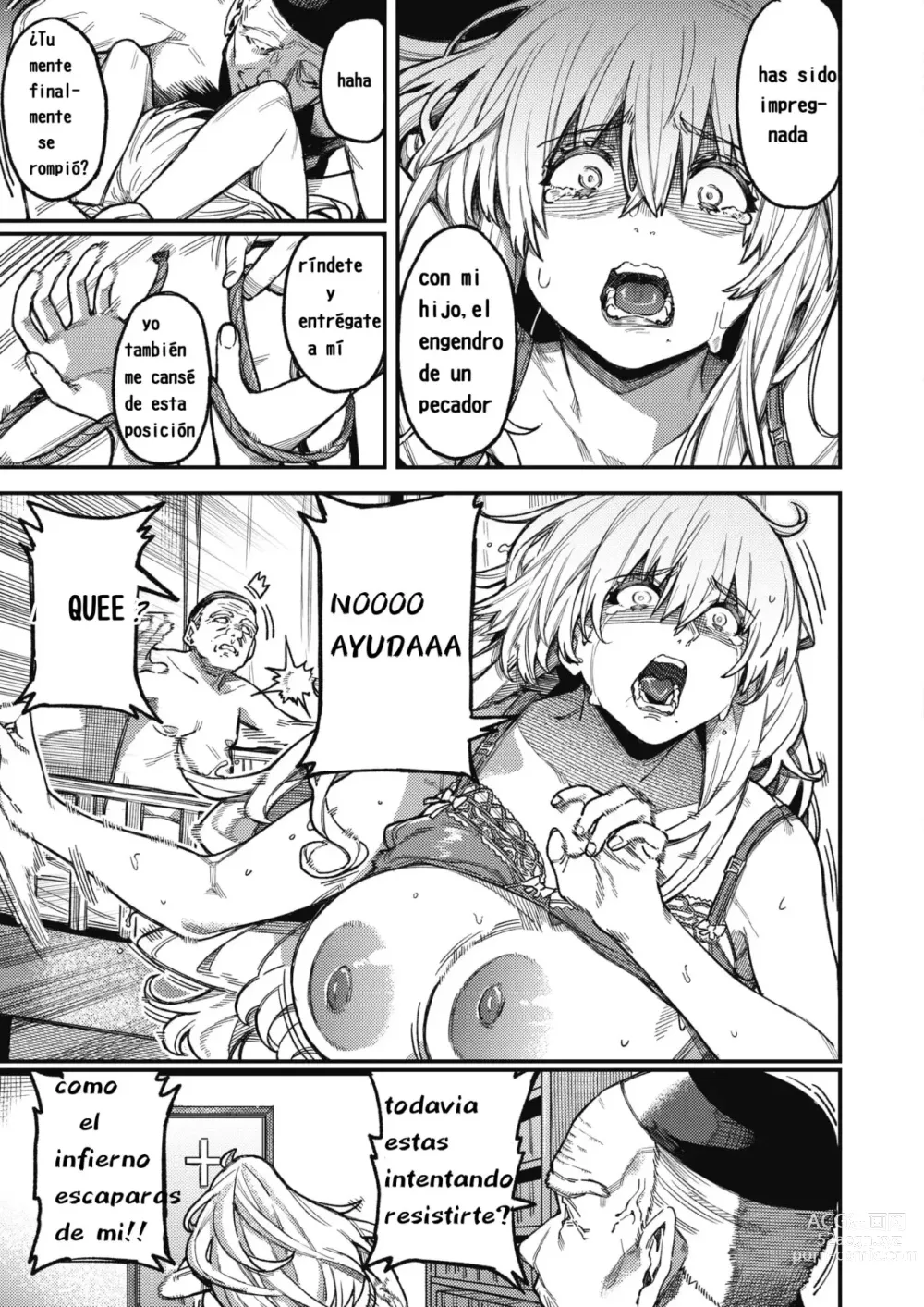 Page 19 of manga A Nun's Screams