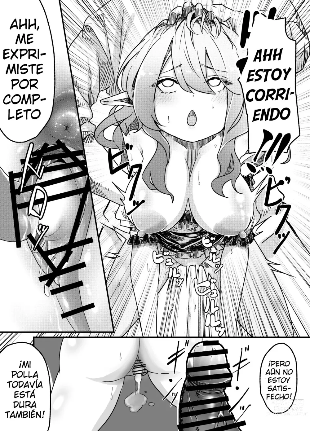 Page 7 of doujinshi A Book About Raping an Elf 2